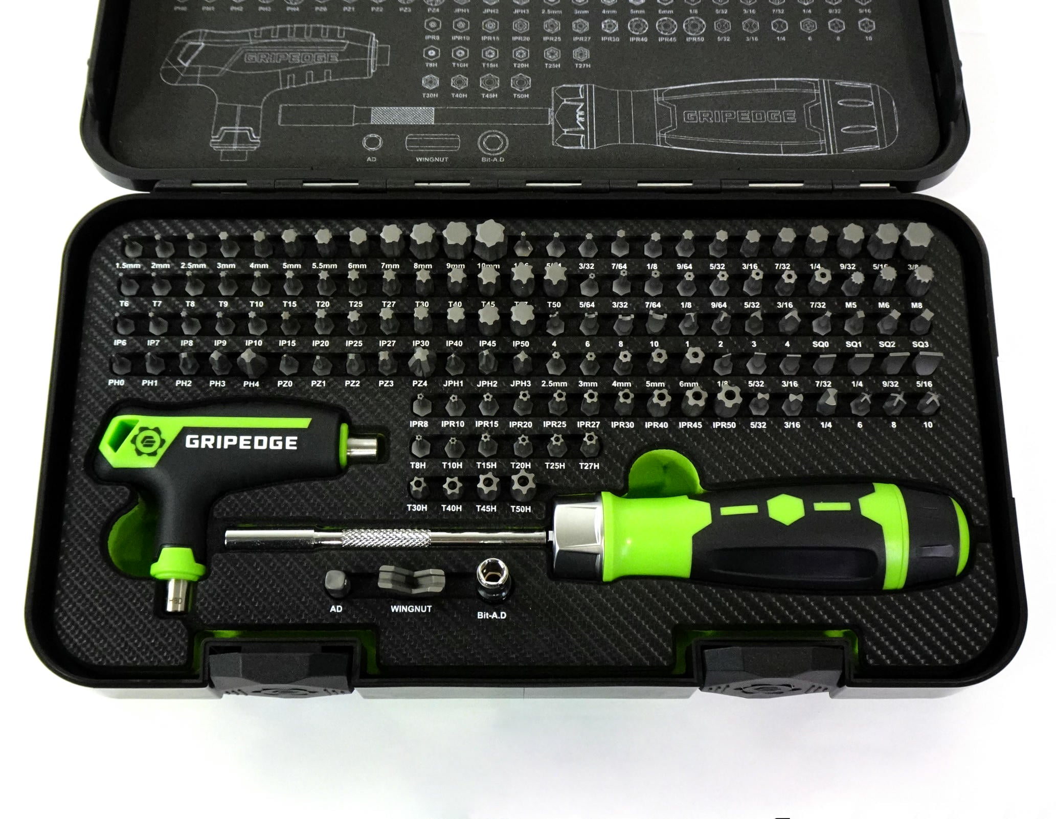 RPT Multi-Bit Driver Set - 132 Piece: 132-PC Multi-Bit & Driver